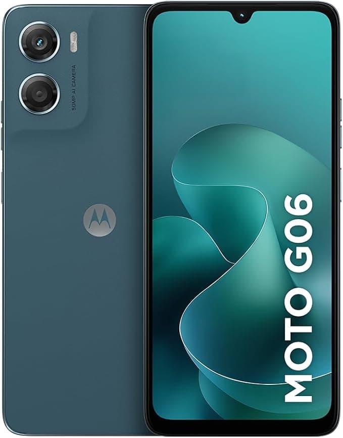 Moto g06 com 12GB RAM total, tela 6,9″ e 50 MP — R$776,67 na Amazon