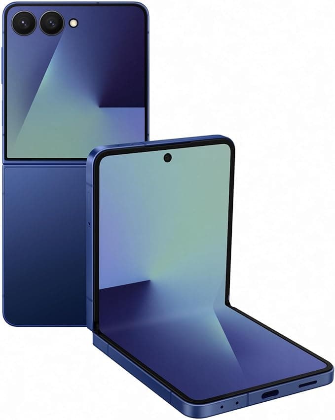 Galaxy Z Flip7 5G Azul 256GB/12GB: R$6.749,10 à vista, entrega grátis