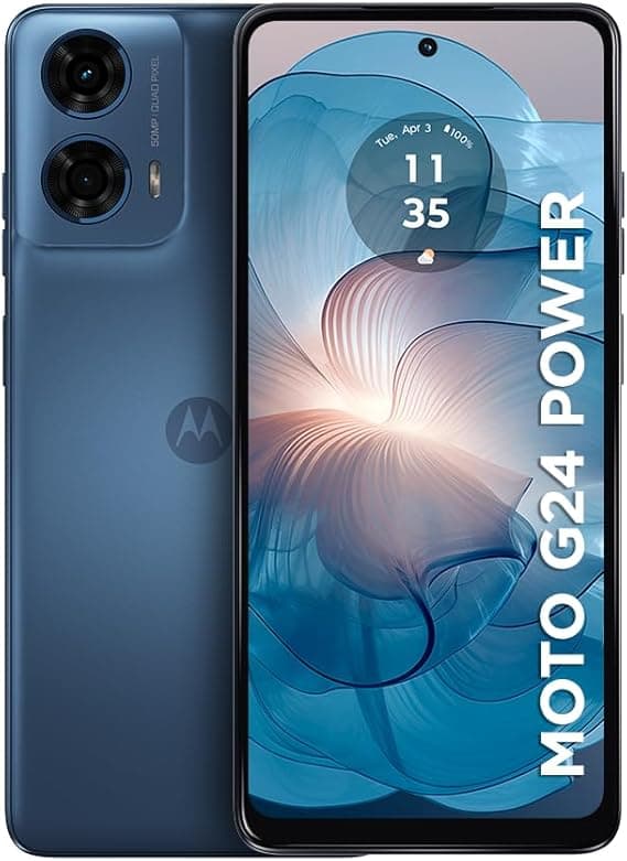 Moto g24 Power: 128GB | 8GB RAM | 50MP AI Camera | 6000mAh na Amazon