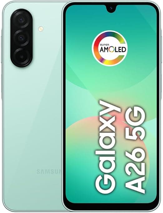 Galaxy A26 5G 256GB/8GB: a partir de R$1.709,05 no PIX ou 12x R$149,99