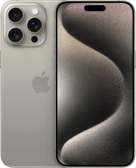 iPhone 15 Pro Max 256GB — Titânio natural recondicionado R$ 6.449,00
