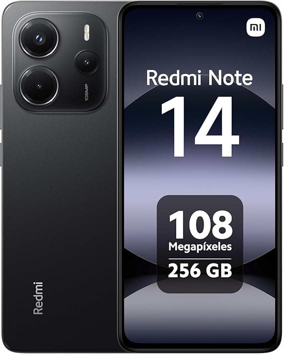 Redmi Note 14 Midnight Black 8GB/256GB por R$1.279 na Amazon com cupom