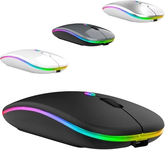 Mouse sem fio recarregável ergonômico 1600 DPI – R$26,00 na Amazon