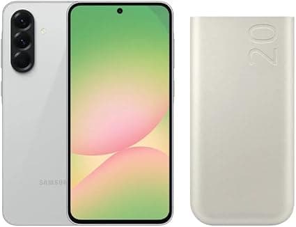 Combo Samsung A56 5G 256GB com 20000mAh por R$4.148 cupom R$100 Amazon