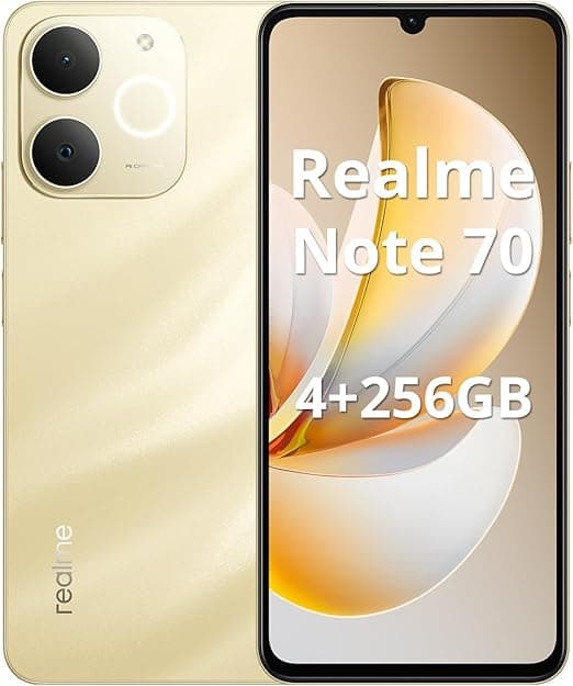 Realme Note 70: tela 6,74 com 256 GB por R$ 841 na Amazon—boa para aulas