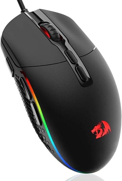 Redragon Invader M719-RGB cai a R$90,15 na Amazon; bom custo-benefício