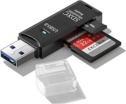 Leitor USB 3.0 para Micro SD/SDHC/SDXC: R$26,99 com 6% de desconto