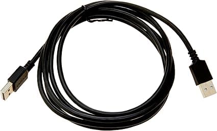 Cabo USB 2.0 A-A de 2m PCYES cobre puro 28AWG, de R$19,90 por R$12,90