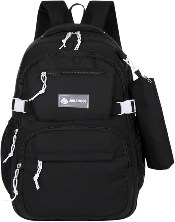 Mochila Impermeável com divisória para Notebook + Estojo — R$69,99