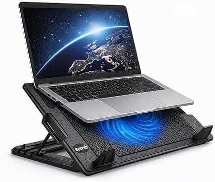 Suporte ergonômico SAMB com Cooler Silencioso por R$54,90 na Amazon