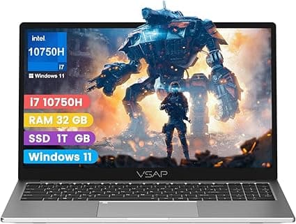 Notebook VSAP VNJH1502-2: i7-10750H, 32GB RAM e 1TB SSD por R$3.761,05