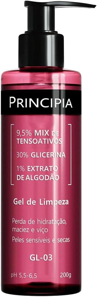 Principia GL-03 Gel Limpeza 200 g por R$34,99, hidrata pele sensível
