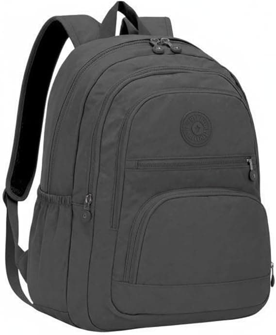 Mochila Tactel 30L com proteção para notebook — 5 bolsos, R$89,90