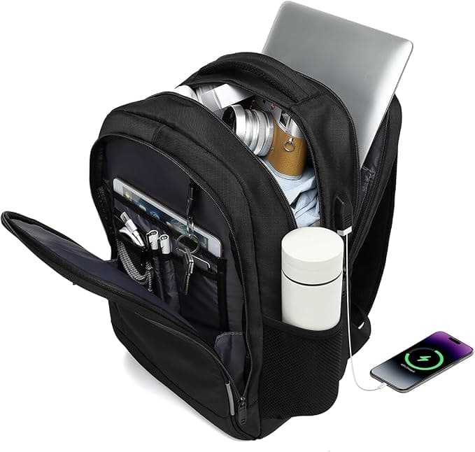 Mochila IceSelect 17,3 com USB, antifurto — R$94,99 na Amazon
