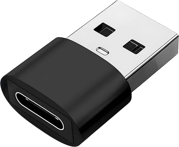Conector USB-C para USB-A com Carregamento Rápido 30W e OTG – R$16,72