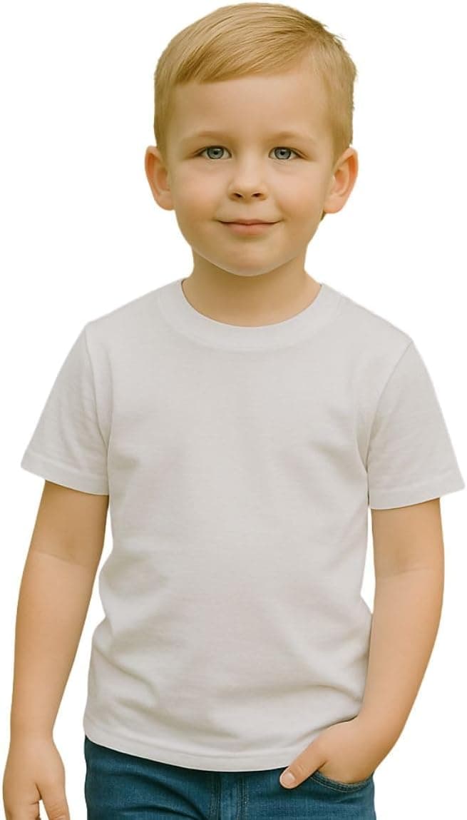 Camiseta Infantil 100% Algodão Premium por R$28,90 com frete grátis