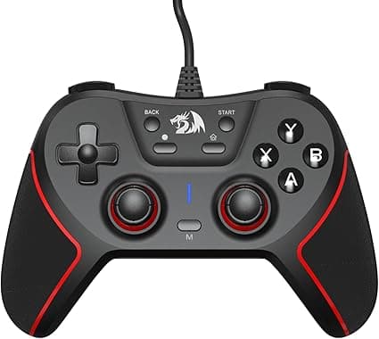 Controle Redragon Ephemera G713 Preto/Vermelho — R$129,99 Frete grátis
