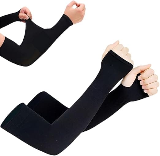 Manguitos Longos UV50+ Unissex (Kit 2) — R$14,90 na Amazon com 25% off