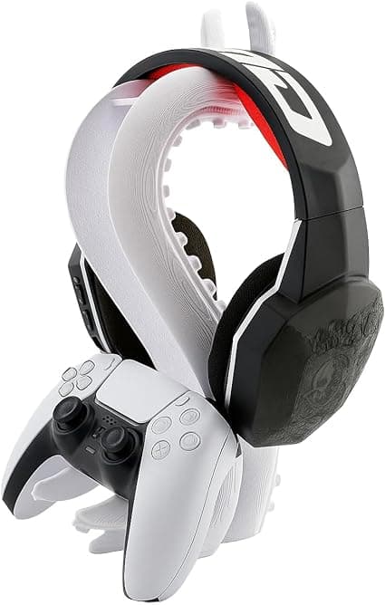 Base com design polvo para PS5 DualSense e headset – R$69,99 na Amazon