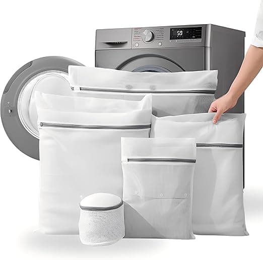 Kit 5 Sacos para Lavar Roupas Delicadas com Proteção Premium a R$26,90