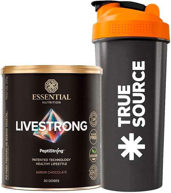 LiveStrong Proteína Vegana de Fava (PeptiStrong) R$321 frete grátis