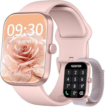 Smartwatch feminino com Alexa, tela 1,91 por R$219 com 100 esportes