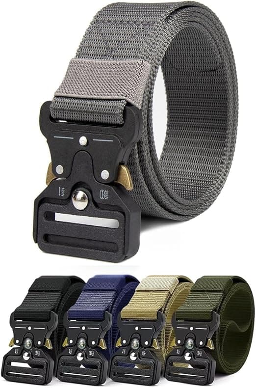 Cinto Tático Militar Masculino com Engate Rápido a R$12,90 na Amazon