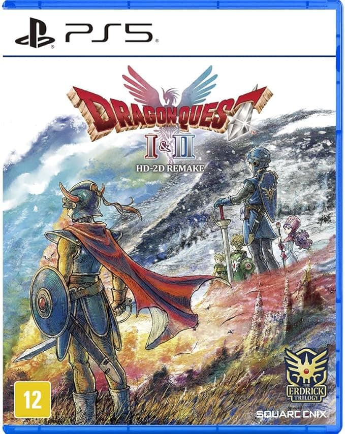 Dragon Quest I &amp; II HD-2D Remake no PS5 por R$309,90 com 8%