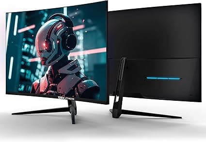 BRX XTREME 32″ Curvo: monitor gamer, 180 Hz, 98% sRGB, R$1.439,90