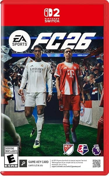 EA SPORTS FC 26 no Switch 2: preço R$441,42 com frete grátis na Amazon