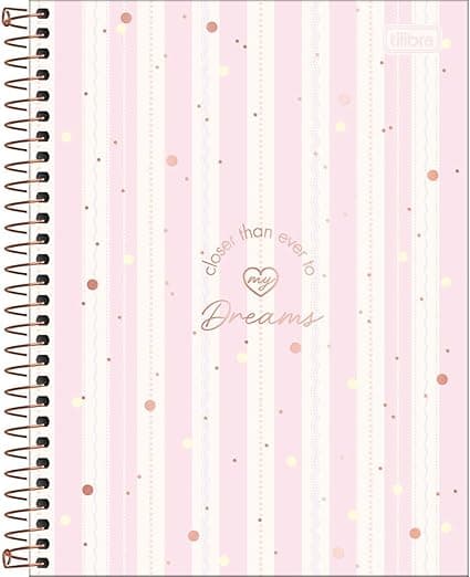 Caderno Espiral Capa Dura Soho 1 Matéria, 80 folhas, R$26,90 na Amazon