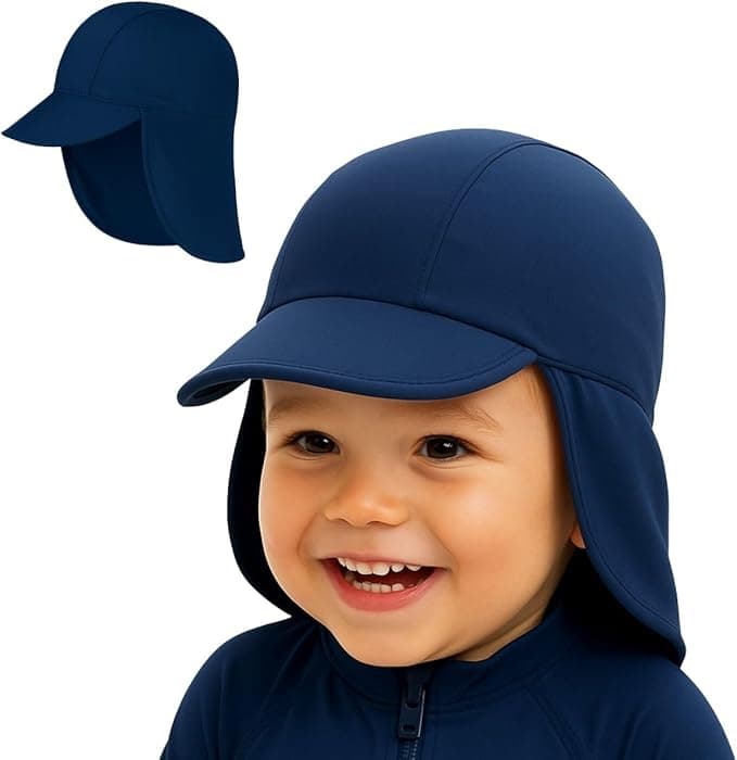Boné Infantil Monolo UV50+ com Proteção para Bebês—R$39,90 na Amazon