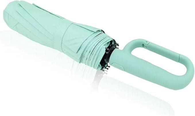 Guarda-chuva automático reforçado com UV para chuva e sol R$49,97