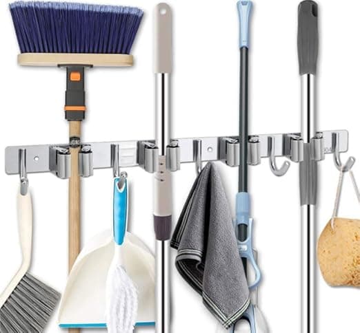 Organizador de Parede 9 em 1 em Aço Inox — R$31,90 na Amazon