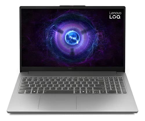 Lenovo LOQ-e 15IAX9E: i7-12650HX, RTX 4050, 16GB/512GB Linux — R$5.399