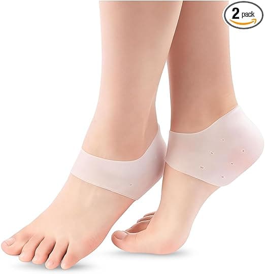 Protetor de calcanhar em silicone gel 35–44 por R$14,90 na Amazon