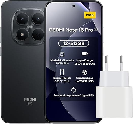 Redmi Note 15 Pro 5G: tela 6,83″ e 120 Hz, câmera 50 MP com OIS