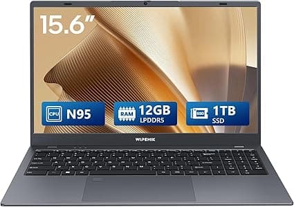 WIPEMIK P15: 12 GB RAM, 1 TB SSD, N95 com privacidade e Win11 Pro