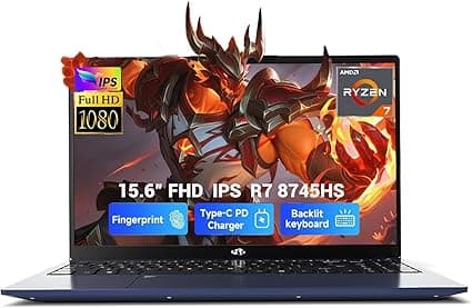 NIMO N158: Ryzen 7 8745HS, 64 GB RAM, 1 TB SSD — R$ 10.178,95 Amazon