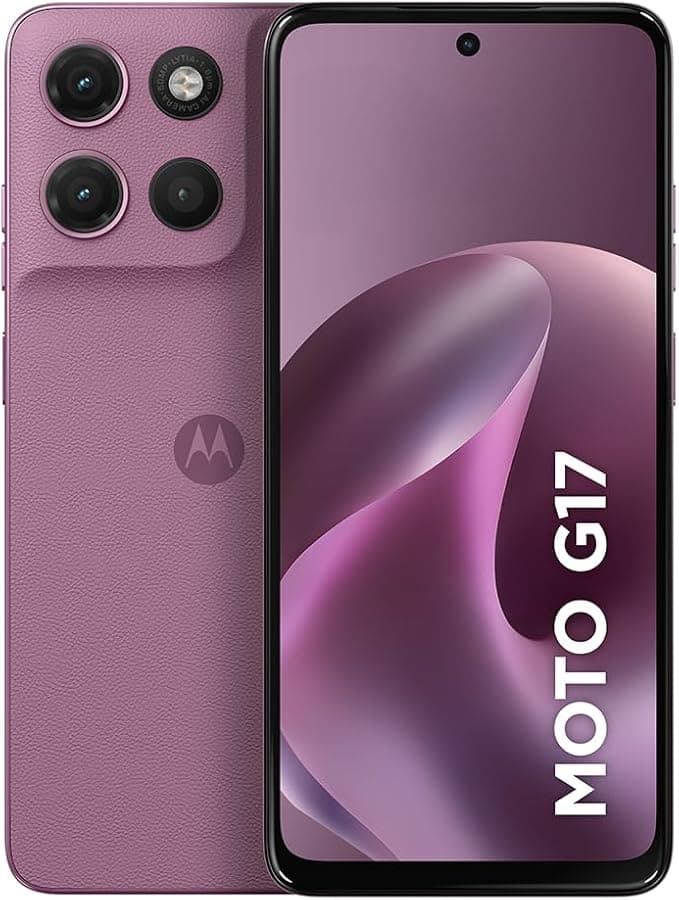 Moto G17 4G na Amazon com 128 GB e 12 GB RAM Boost por R$ 1.299,00