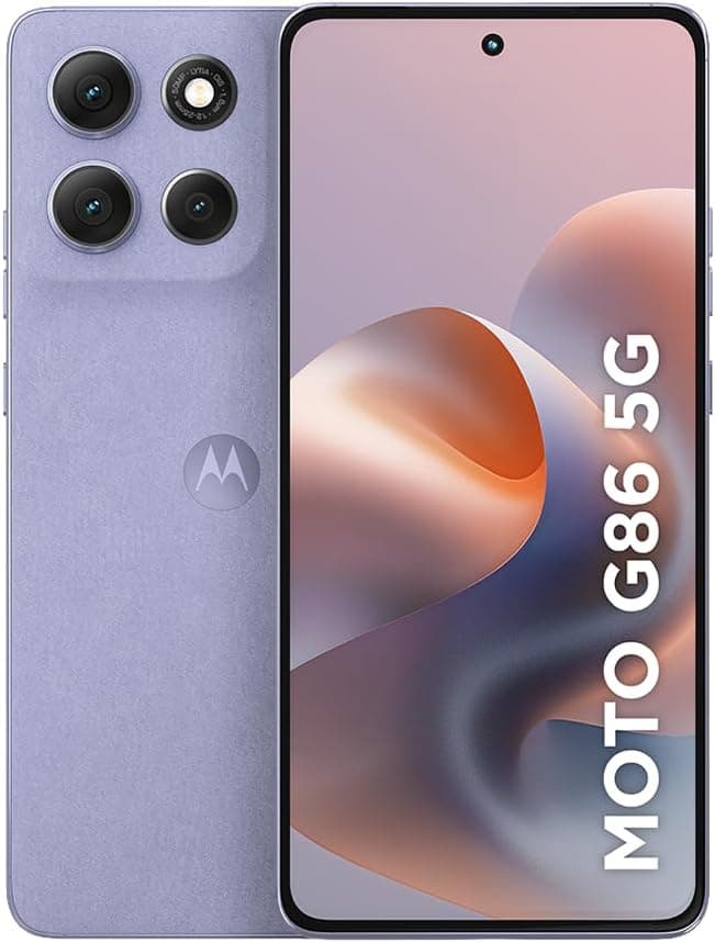 Motorola Moto g86 5G 512GB com tela 1.5K, câmera 50 MP por R$1.886,99