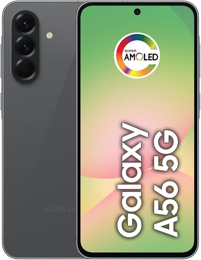Galaxy A56 5G 128GB/8GB: R$1.997,00 com tela gigante e IA