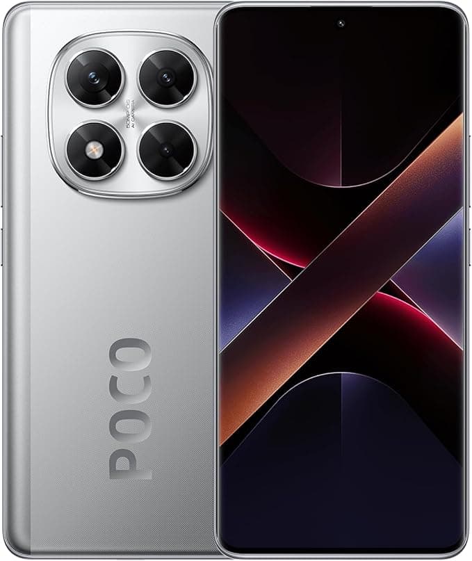Poco X7 5G NFC Silver: R$1.979,90 com tela AMOLED 120 Hz e 12 GB/512 GB