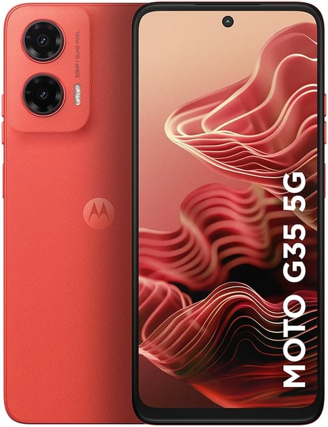 Moto g35 5G com 256GB/12GB cai para R$1.143 na Amazon Volta às Aulas