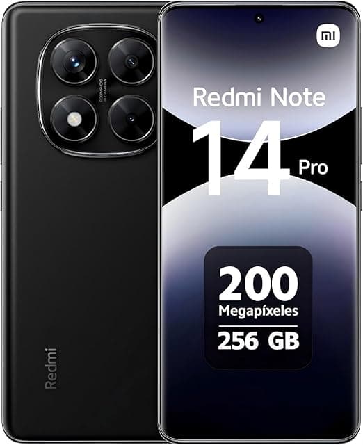 Redmi Note 14 Pro 4G Lavender Black: tela AMOLED 6,67 com 8GB/256GB