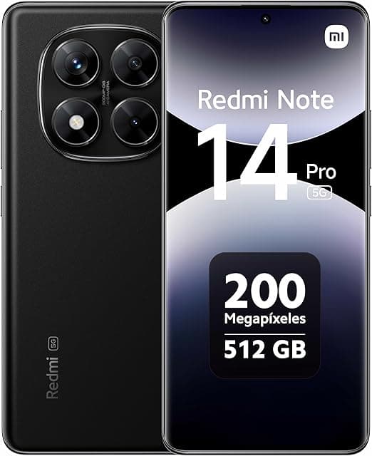 Redmi Note 14 Pro 5G Midnight Black: R$2.420 com cupom R$100 e 120 Hz