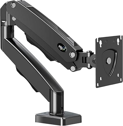 ELG F80N: Suporte com pistão a gás por R$179,99 para monitores 17-35