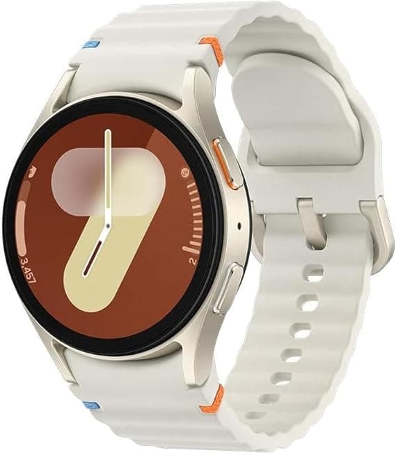 Samsung Galaxy Watch7 40mm Creme: R$1.099 (56% OFF) com safira e 3nm
