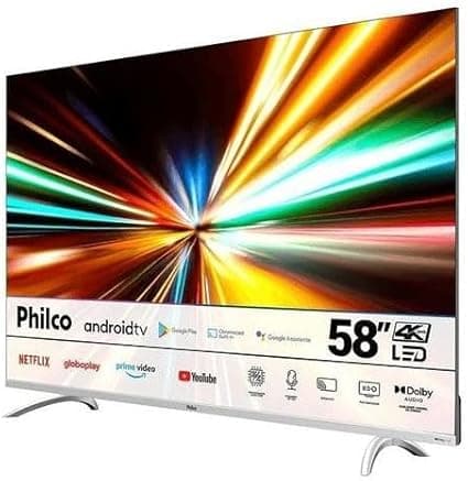 Philco 58” PTV58G7PAGCSBL Android TV 4K por R$2.195,90 com CUPOMDODIA