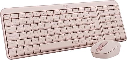 Combo MK250 Rosa:Teclado + Mouse — R$135,92 frete grátis, 20% desconto